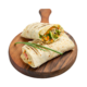 Chili sin Carne Burrito (vegan)